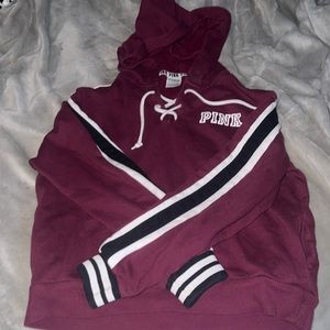 Pink VS hoodie